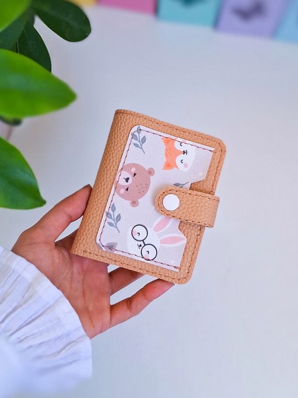 کیف پول جیبی نسکافه ای حیوانات